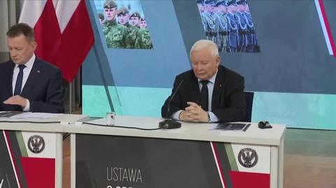 Kaczyński: jeżeli chcemy uniknąć wojny, to musimy działać zgodnie ze starą zasadą, że "chcesz pokoju, szykuj się do wojny"