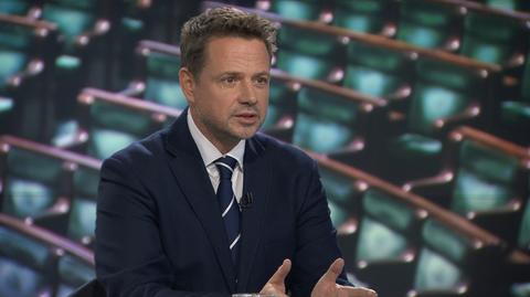 Trzaskowski przed posiedzeniem zarządu PO