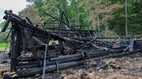 Po pożarze w skansenie: będą pieniądze na odbudowę lub nowy zabytek