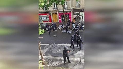 Demonstracje w Paryżu 