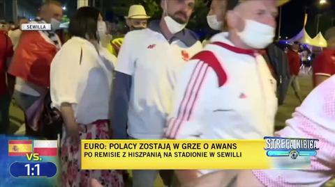 "Strzelił bramkę Lewandowski, strzelił Morata. Dawaj Polska, dawaj Hiszpania!"