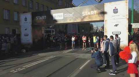Półmaraton na ulicach Poznania
