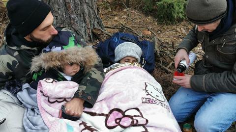 Dzieci cofane przez polskie służby na teren Białorusi