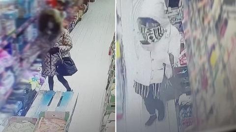 24-latek przebrany za kobietę kilkukrotnie okradł sklep