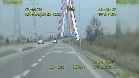 Jechał 167km/h 