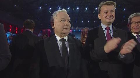 Jarosław Kaczyński przybył na konwencję PiS