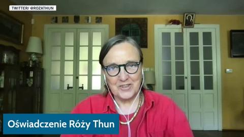Róża Thun odchodzi z Platformy Obywatelskiej. "Moje decyzje coraz częściej rozchodzą się z tym, jak głosuje nasza delegacja"