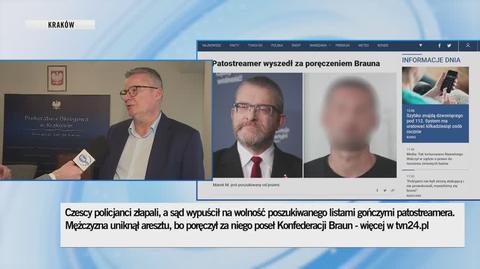 Prokuratura: patostreamer Marek M. jest podejrzany o znęcanie, prowadzenie samochodu mimo zakazu i inne przestępstwa