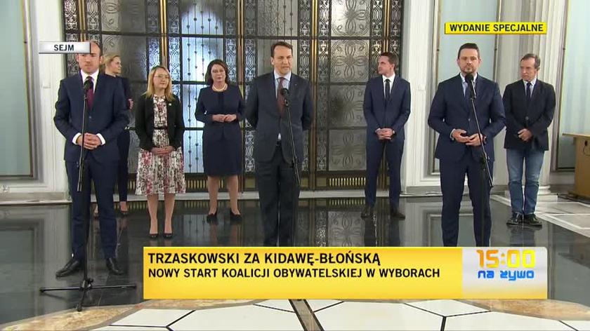 Radosław Sikorski do Rafała Trzaskowskiego: będziesz dobrym prezydentem