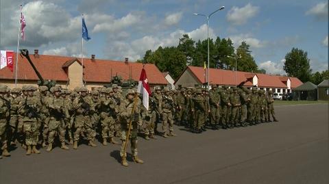 Szef NATO udał się wraz z ministrem Macierewiczem do Ośrodka Szkolenia Poligonowego Wojsk Lądowych Orzysz w Bemowie Piskim