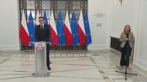 Hołownia: posiedzenia Sejmu przesunięte na przyszły tydzień 