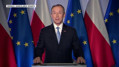 Orędzie marszałka Senatu