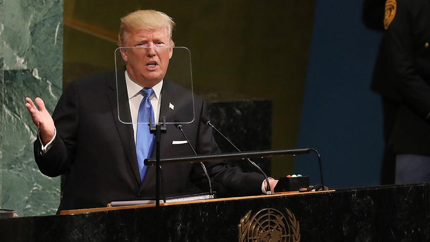 Trump: kilka reżimów to widmo naszej planety