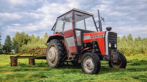 Karczmiska. Odnowili Ursusa z 1962 roku. Ciągnik nadal może służyć do prac w polu (12.05.2023)