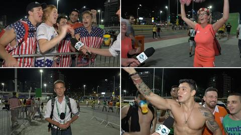Emocje sportowców i szaleństwo kibiców. Tak reporter TVN24 relacjonował z Rio