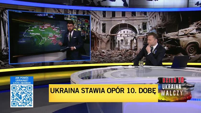 Szef administracji obwodu charkowskiego Ołeh Syniehubow podał, że wojsku ukraińskiemu udało się  przesunąć linię wroga z Charkowa