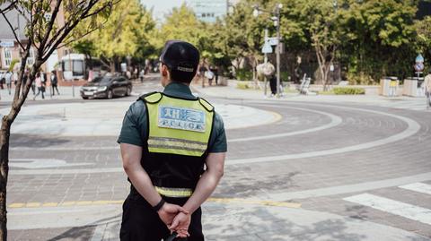 Do napaści na policjantów doszło w pobliżu siedziby kancelarii prezydenta w Seulu 