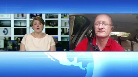 Mieszkaniec Winnicy opowiada TVN24 o ataku rakietowym 