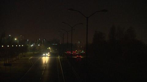 Tryb autostradowy oświetlenia na trasach przelotowych w Katowicach
