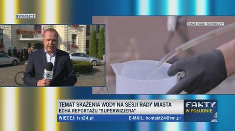 Temat skażenia wody na sesji Rady Miasta