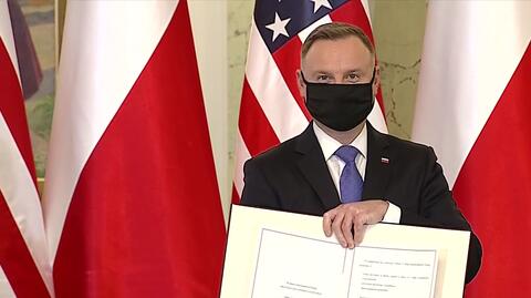 Prezydent ratyfikował umowę o wzmocnieniu współpracy obronnej z USA