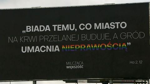 "Białystok przeciw zgorszeniom". Plakaty przeciwko społeczności LGBT pojawiły się w Białymstoku