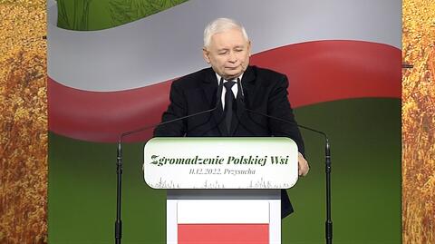 Jarosław Kaczyński o rozwoju polskich wsi