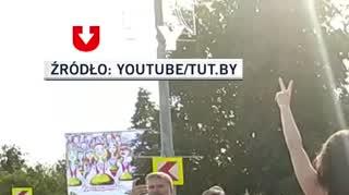 Demonstracje kobiet w Mińsku (archiwum)
