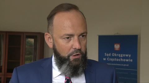 Sędzia Adam Synakiewicz odsunięty od obowiązków przez ministra Ziobrę. Relacja reportera TVN24