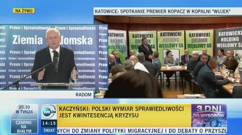 Kaczyński zaprezentował kandydaturę Suskiego 