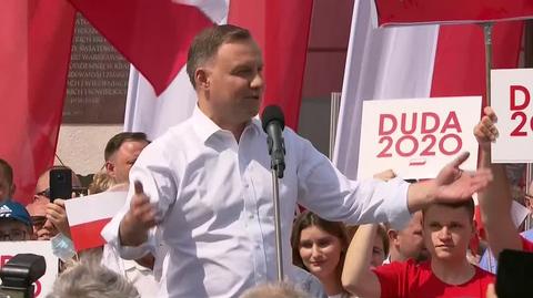 Duda: to są wybory, które przesądzą o tym, jak Polska będzie rozwijała się w następnych latach