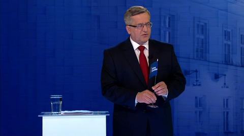 Debatę wygrał Bronisław Komorowski. Sondaż Millward Brown dla "Faktów" TVN i TVN24