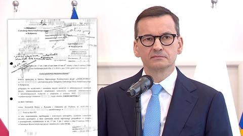 Mateusz Morawiecki powiela przekaz PiS o inwigilacji Pegasusem 