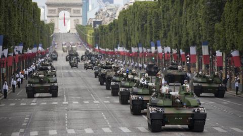 Francuska potęga na Polach Elizejskich. Co pokazali Trumpowi