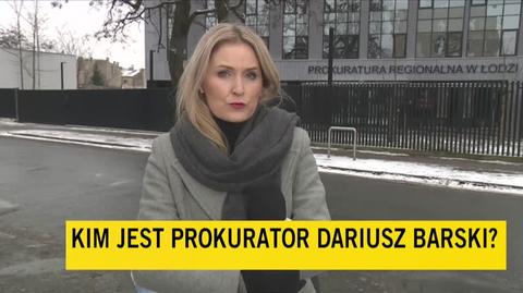 Kim jest prokurator Dariusz Barski? Jego sylwetkę przybliża reporterka TVN24