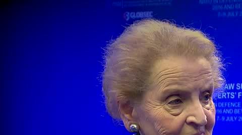 Zmarła Madeleine Albright