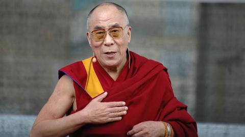 Dalajlama na archiwalnym nagraniu