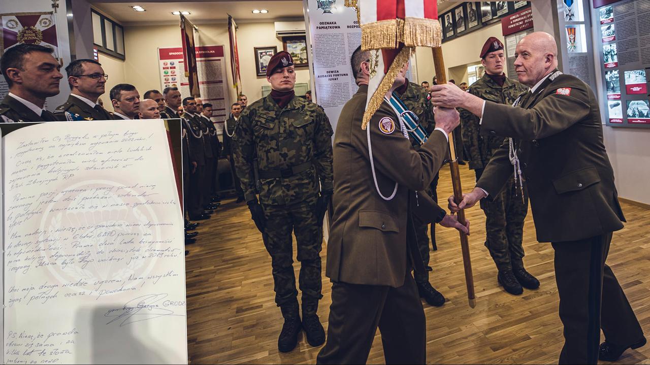 6. Brygada Powietrznodesantowa bez gen. Grodzkiego. 