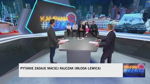 "Kampania #BezKitu". Maciej Rajczak (Młoda Lewica) pyta Dariusza Jońskiego (KO)