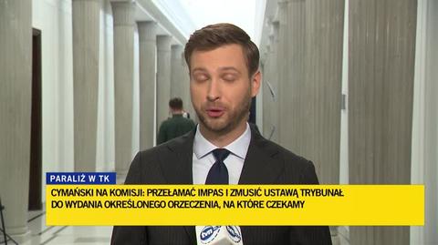 Gasiuk-Pihowicz: prawo tworzone na polityczne zamówienie to jest to, o czym mówił pan Cymański 
