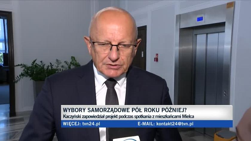 Krzysztof Żuk: w przyszłym roku powinny być wybory samorządowe, bo taki termin konstytucyjny mamy