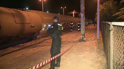 Reporter TVN24: wszyscy ranni po wykolejeniu pociągu trafili do szpitala