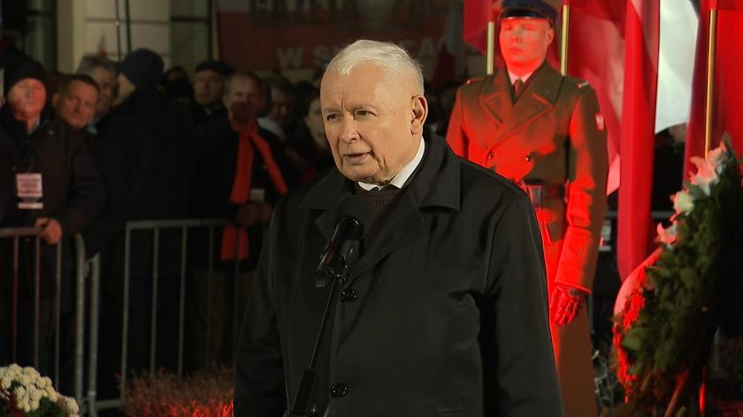 Kaczyński: sprawa niepodległości, sprawa suwerenności jest dzisiaj kwestią nierozstrzygniętą