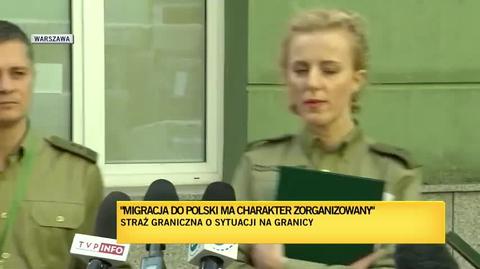Polish Border Guard says its duty is to protect borders, not help illegal migrants to cross