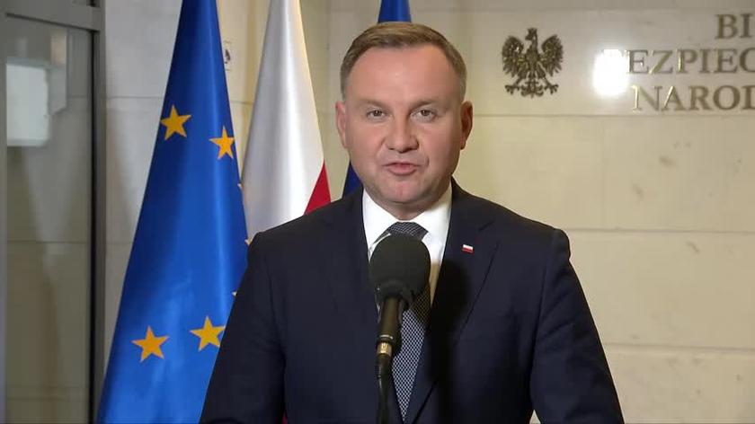 Prezydent: wystąpię do Sejmu, by wyraził zgodę na przedłużenie stanu wyjątkowego