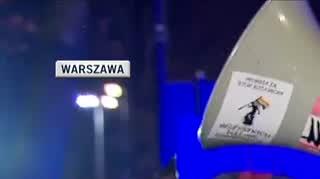Protestujący blokują plac Na Rozdrożu