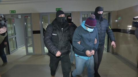 Sąd aresztował 52-letniego Krzysztofa R. (materiał z 16.02.2022)