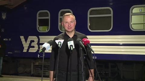 Andrzej Duda wrócił z Kijowa do Polski 