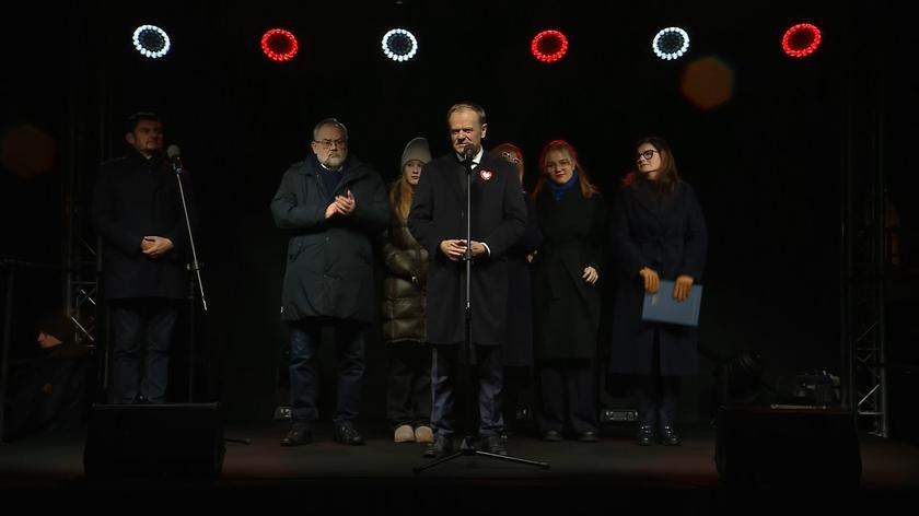 Tusk: Adamowicz chciałby dzisiaj, żebyśmy byli uśmiechnięci. To nie jest łatwe