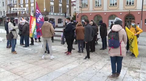 Protest w Białymstoku